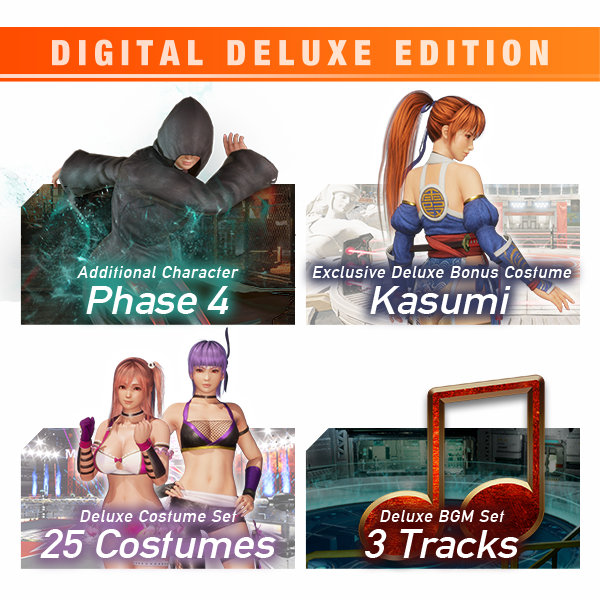 Dead or Alive 6 Digital Deluxe Edition includes