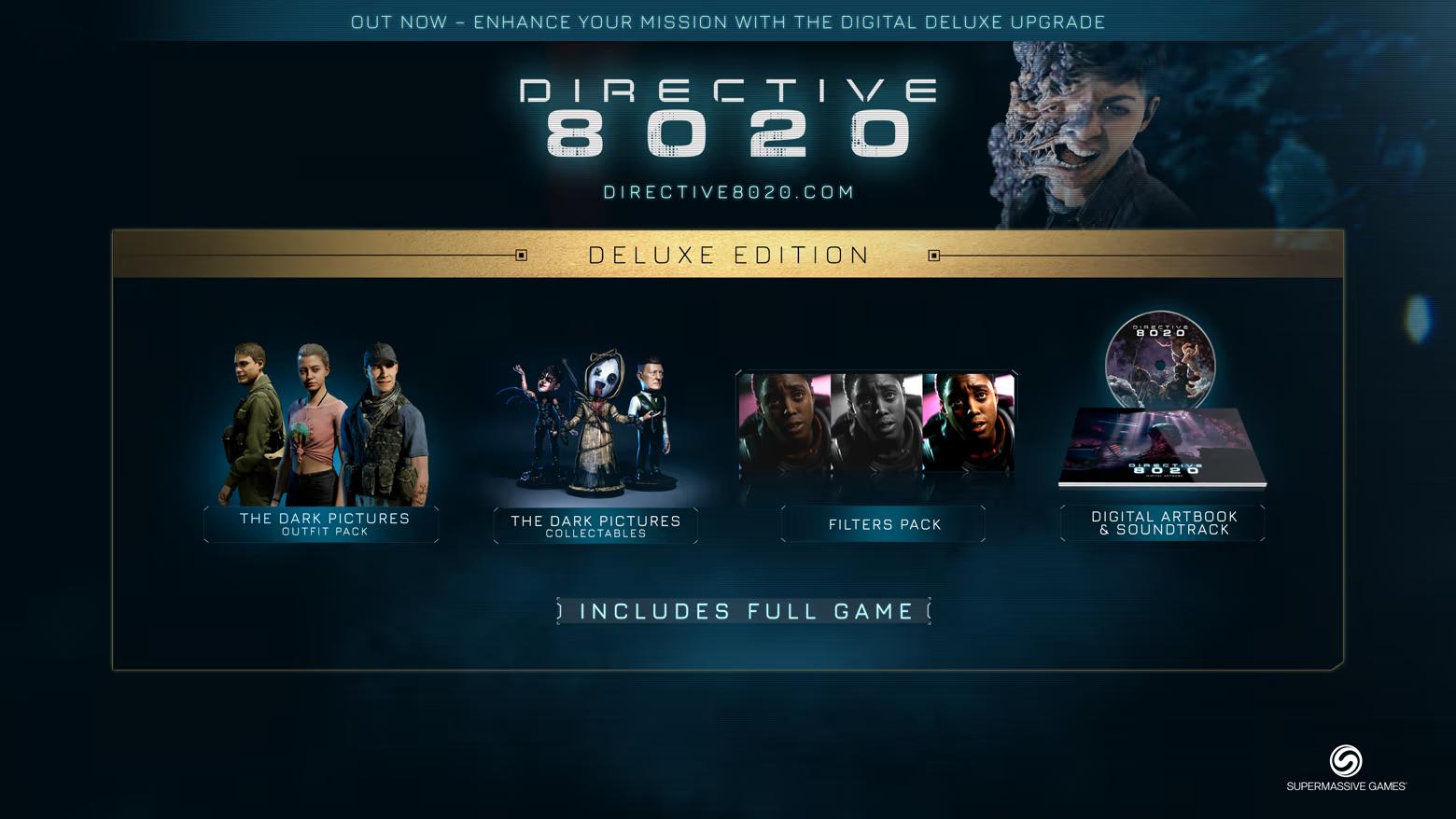 Directive 8020 - Deluxe Edition includes