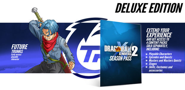 Dragon Ball Xenoverse 2 Deluxe Edition includes