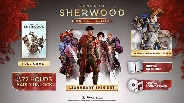 Gangs of Sherwood - Lionheart Edition includes