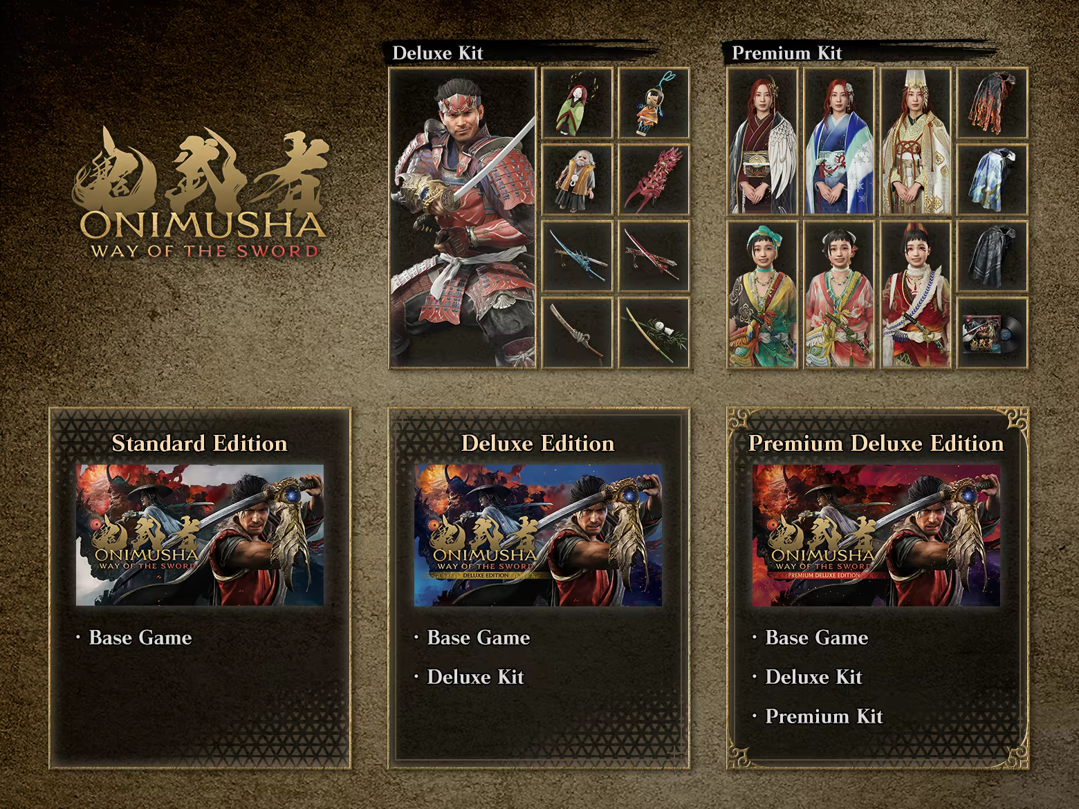 Onimusha: Way of the Sword Edition Comparison