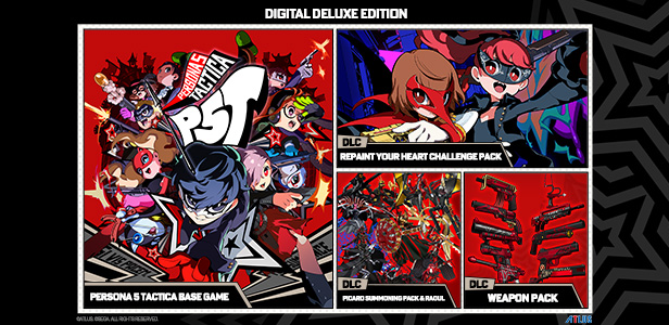 Persona 5 Tactica: Digital Deluxe Edition includes