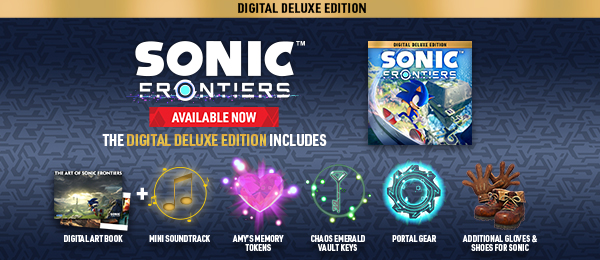 Sonic Frontiers – Digital Deluxe includes