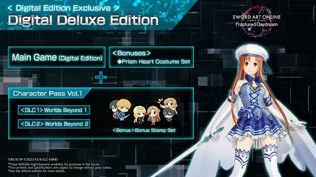 Sword Art Online Fractured Daydream Deluxe Edition