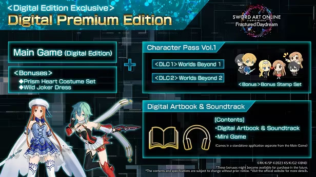Sword Art Online Fractured Daydream Premium Edition