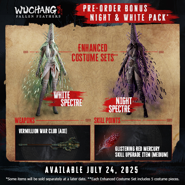 WUCHANG: Fallen Feathers Pre-order Bonus