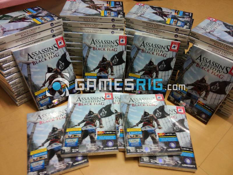 สต๊อกสินค้าเกม Assassin's Creed IV: Black Flag