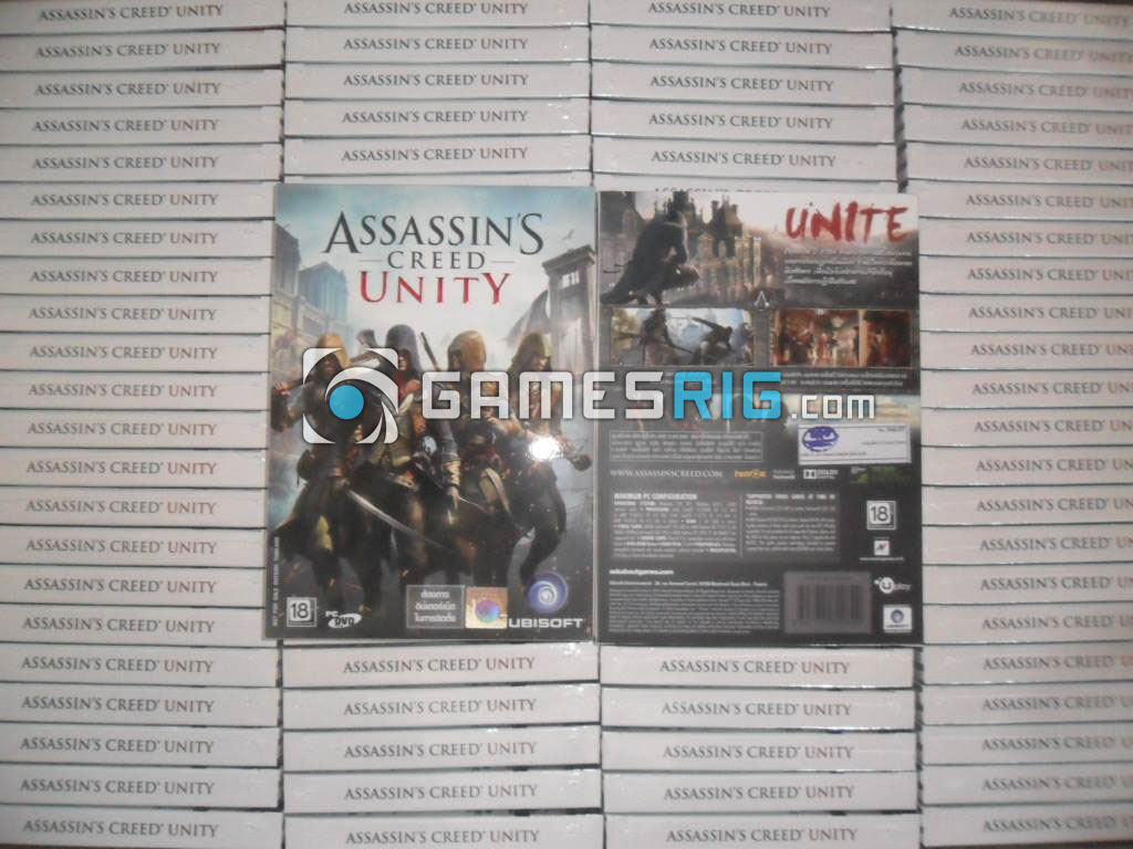 Our stock for Assassin's Creed Unity