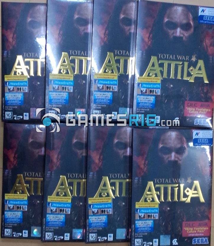 สต๊อกสินค้าเกม Total War: Attila