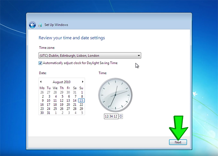 วิธีการติดตั้ง Windows 7