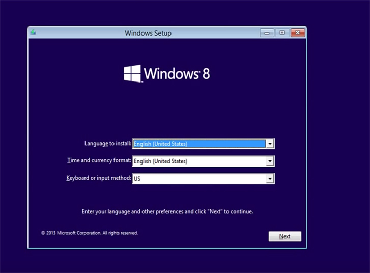 วิธีการติดตั้ง Windows 8.1