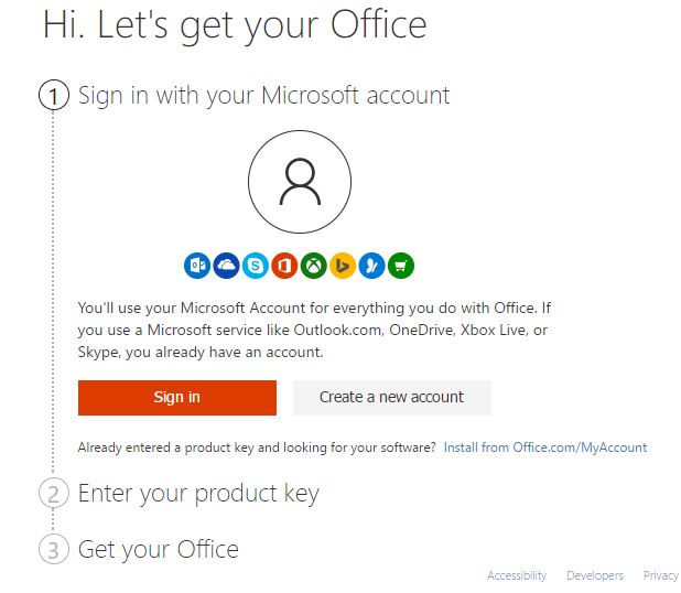 How to activate Microsoft Office