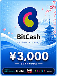 BitCash Gift Card 3,000 JPY
