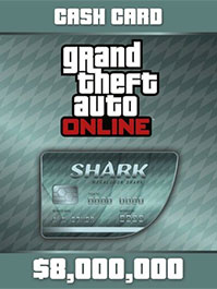 Grand Theft Auto Online: Megalodon Shark Cash Card - 8,000,000$ PC