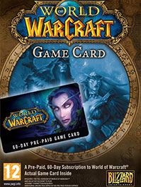 World of Warcraft 60 Days Time Card US