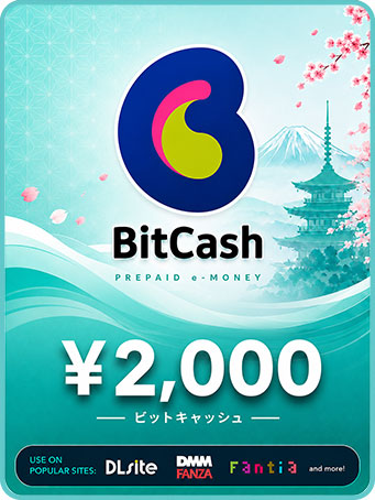 BitCash Gift Card 2,000 JPY