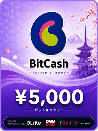BitCash Gift Card 5,000 JPY