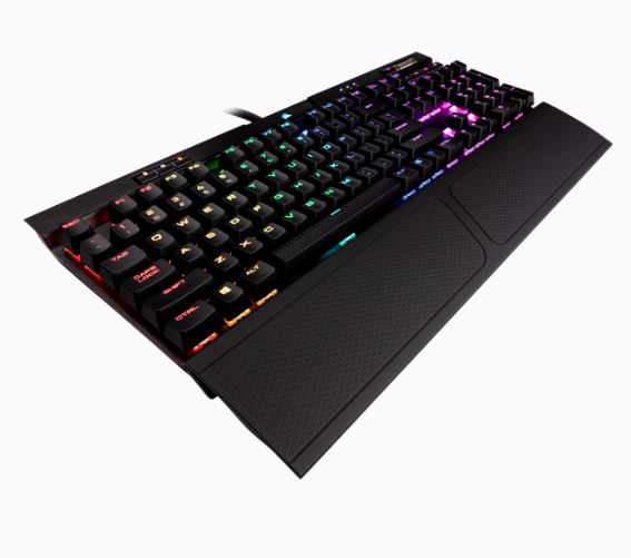 K70 RGB MK.2 RAPIDFIRE Mechanical Gaming Keyboard — CHERRY® MX Speed